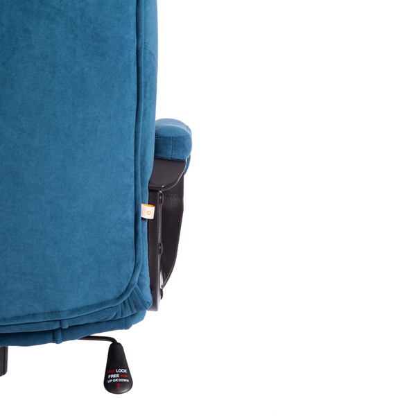 Кресло BERGAMO хром (22) флок , синий, 32 фото № 12