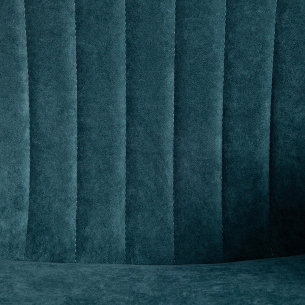 Кресло DUBLIN велюр Clermon, малахит, 089 фото № 8