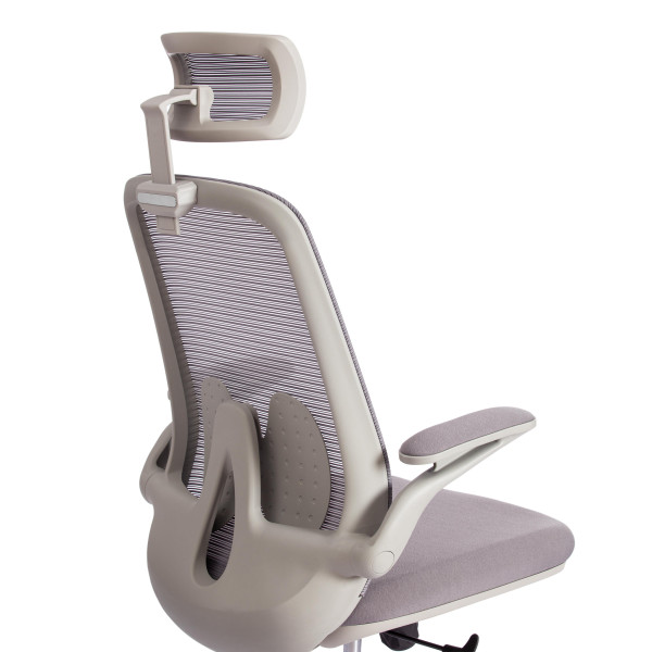 Кресло MESH-10HR ткань, серый фото № 12