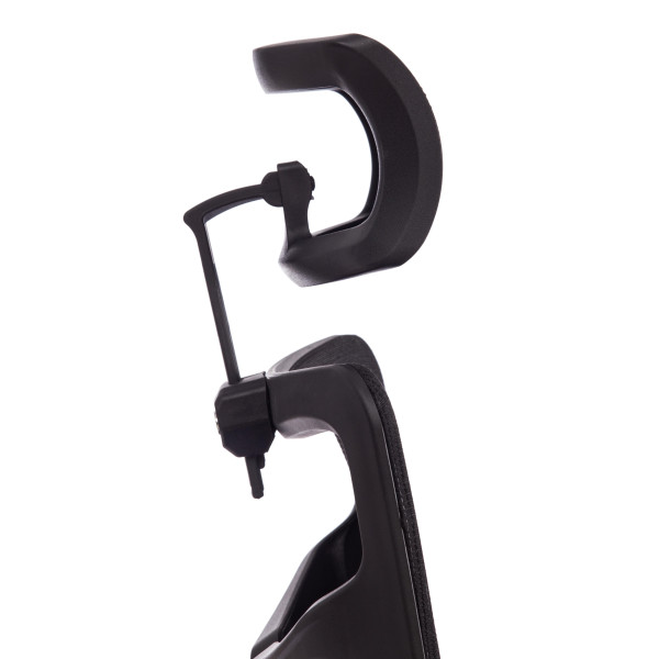 Кресло MESH-11HR ткань/сетка, черный фото № 17