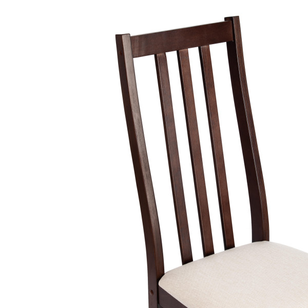 Стул SWEDEN Многослойная фанера, 41*40*99 см, Cappuchino, ткань бежевая (81/10) разобранный фото № 9