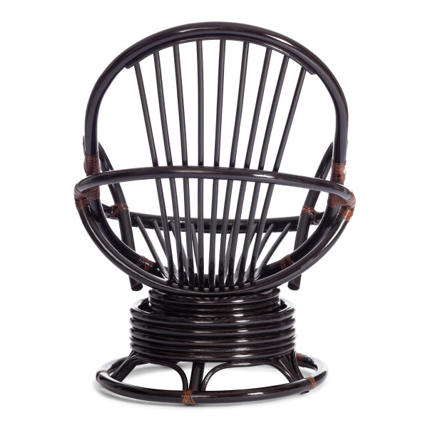 Кресло вращающееся "FLORES" 5005 /без подушки/ Античный коричневый фото № 4