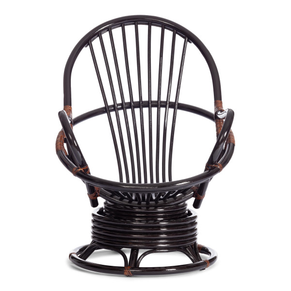 Кресло вращающееся "FLORES" 5005 /без подушки/ Античный коричневый фото № 5