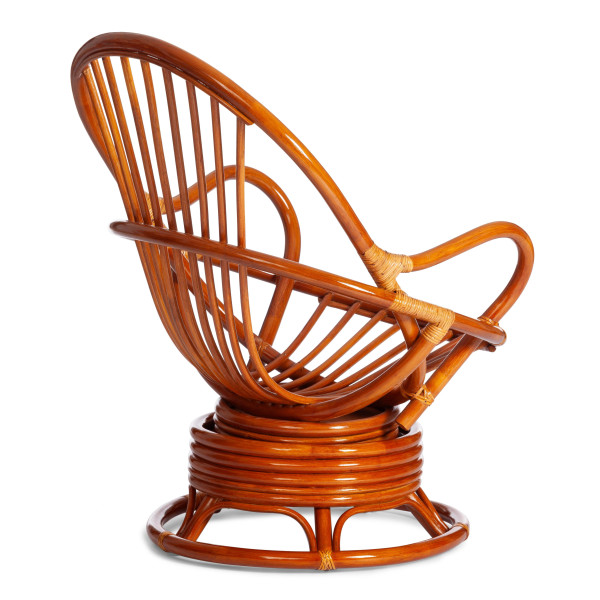 Кресло вращающееся "FLORES" 5005 /без подушки/ Cognac (коньяк) фото № 3