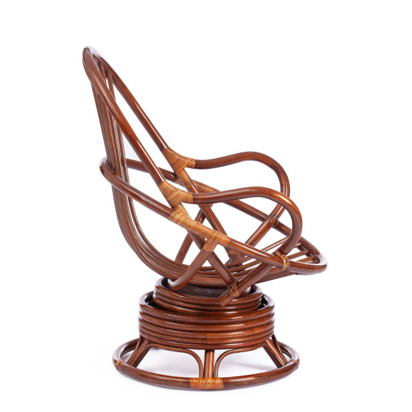 Кресло вращающееся "FLORES" 5005 /без подушки/ Pecan (орех) фото № 2