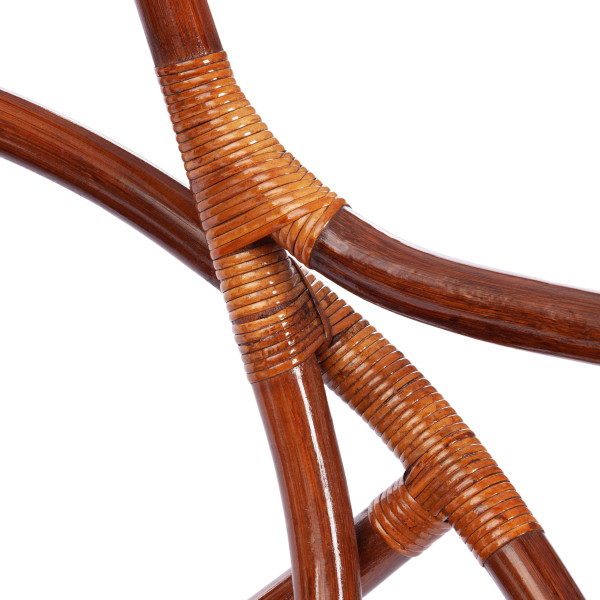 Кресло вращающееся "FLORES" 5005 /без подушки/ Pecan (орех) фото № 8