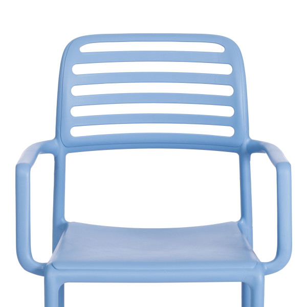 Стул VALUTTO (mod. 54) пластик, 58 х 57 х 86 см , Pale blue (бледно-голубой) 33780 фото № 6