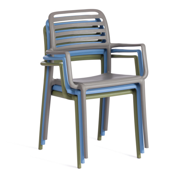 Стул VALUTTO (mod. 54) пластик, 58 х 57 х 86 см , Pale blue (бледно-голубой) 33780 фото № 8
