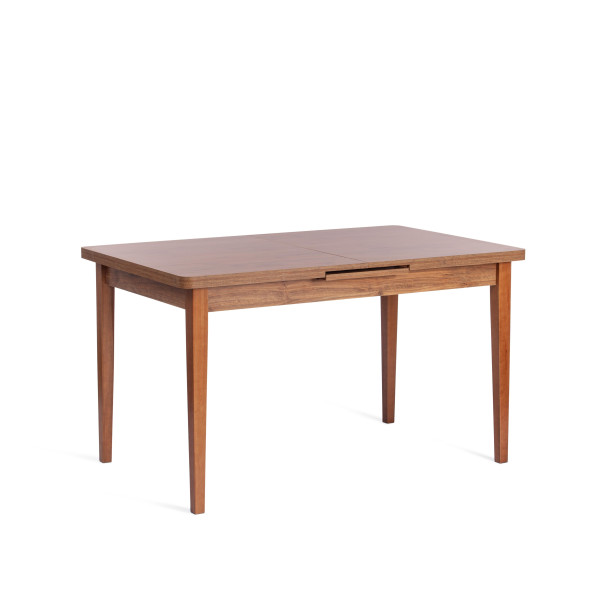 Стол-автомат AISHA (mod. 1151) ЛДСП+меламин/дерево граб,  130+35 х 80 х 75 см, walnut (орех) фото № 4