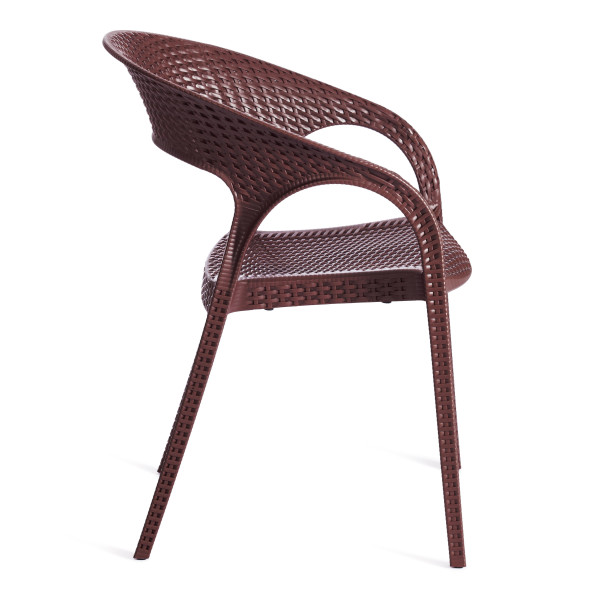 Стул TINTO (mod. PC59) пластик,  60 х 63 х 83 см, Brown (коричневый) 14 фото № 2