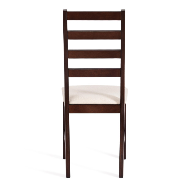 Стул ROSARIO Многослойная фанера, 39 х 39 х 99 см, Cappuchino, ткань бежевая (81/10) разобранный фото № 4