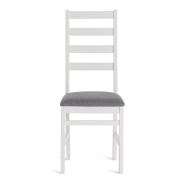 Стул ROSARIO Многослойная фанера, 39 х 39 х 99 см, white, ткань тёмно-серая (150) разобранный фото № 5