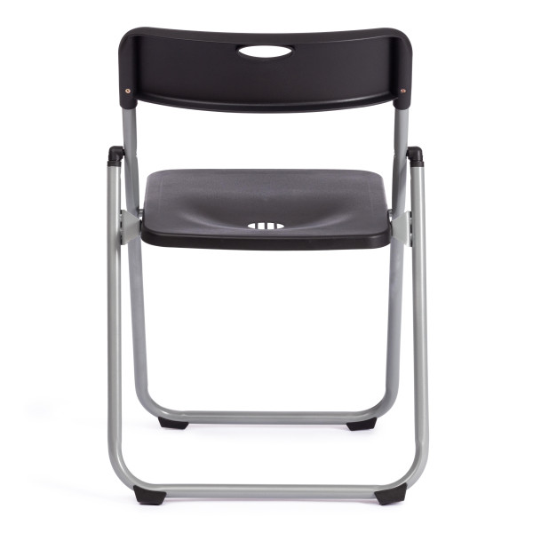 Стул складной FOLDER (mod. 3017H) каркас: металл, сиденье/спинка: пластик, 49 x 46.5 x 73.5 см, black (черный) / grey (серый) фото № 4
