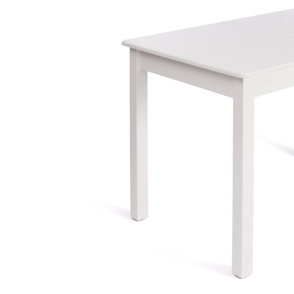 Стол MOSS раздвижной  бук, мдф, 110+30 x 68 x 75 см, white (белый) фото № 9