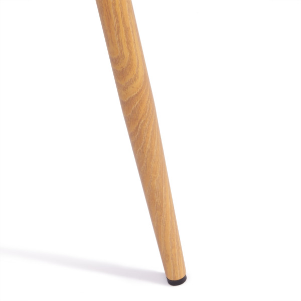 Стул BREEZE (mod. 4724) вельвет/металл, 44 х 53 х 87 см, Coral (коралловый) HLR44 / натуральный фото № 9