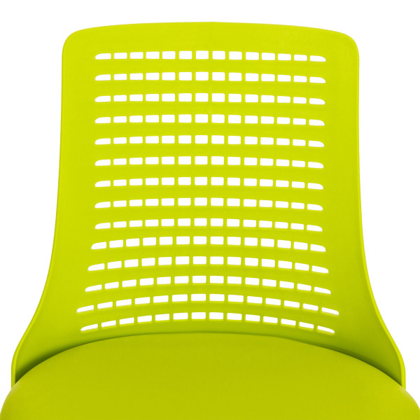 Кресло Kiddy  кож/зам, салатовый фото № 6