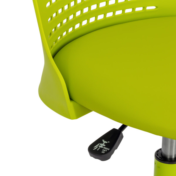 Кресло Kiddy  кож/зам, салатовый фото № 8