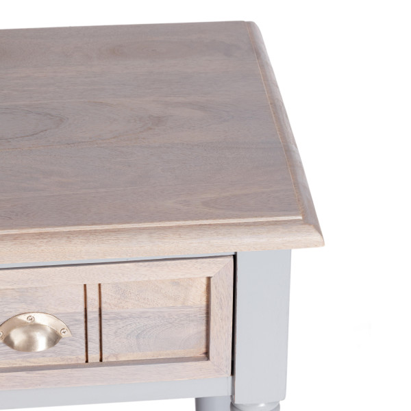 Консоль Secret De Maison BRIGHTON ( mod.OD-002 ) дерево акации/МДФ, 100х45х85 см, Antique grey/grey wash фото № 7