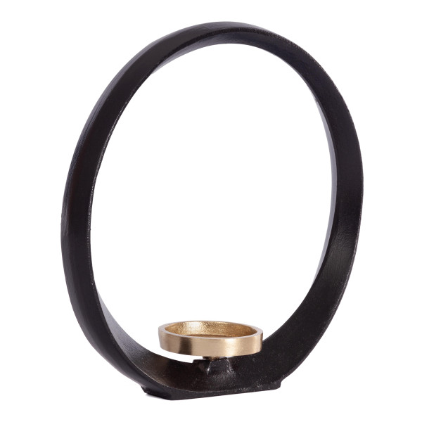 Набор подсвечников Secret De Maison ROLLIN ( mod. LS-0006 )  металл: аллюминий, 33 х 35см, 30 х 42 см, черный фото № 2