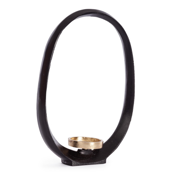 Набор подсвечников Secret De Maison ROLLIN ( mod. LS-0006 )  металл: аллюминий, 33 х 35см, 30 х 42 см, черный фото № 3