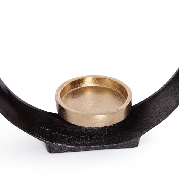 Набор подсвечников Secret De Maison ROLLIN ( mod. LS-0006 )  металл: аллюминий, 33 х 35см, 30 х 42 см, черный фото № 4