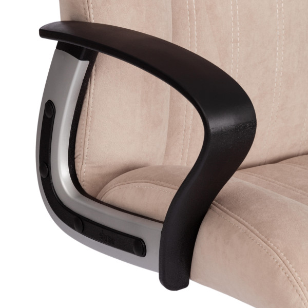 Кресло OXFORD хром флок , бежевый, 7 фото № 7