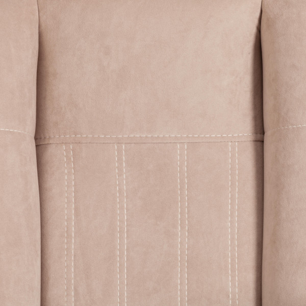 Кресло OXFORD хром флок , бежевый, 7 фото № 8