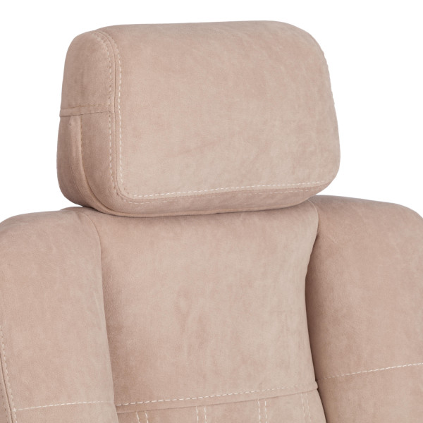 Кресло OXFORD хром флок , бежевый, 7 фото № 9