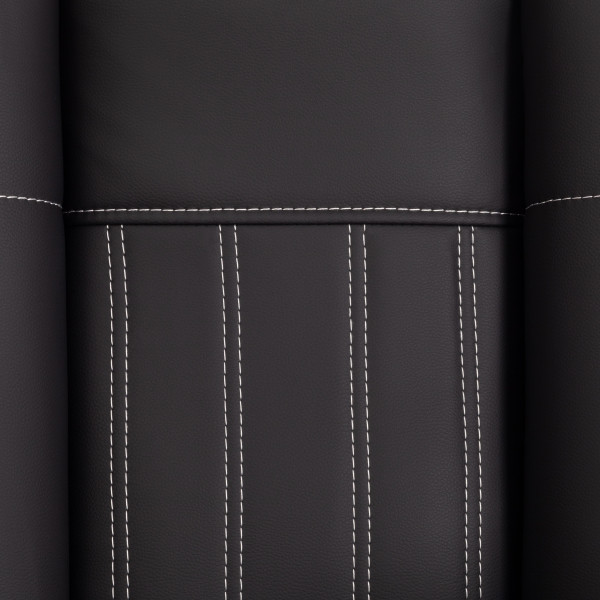 Кресло OXFORD хром кож/зам, черный, 36-6 фото № 8