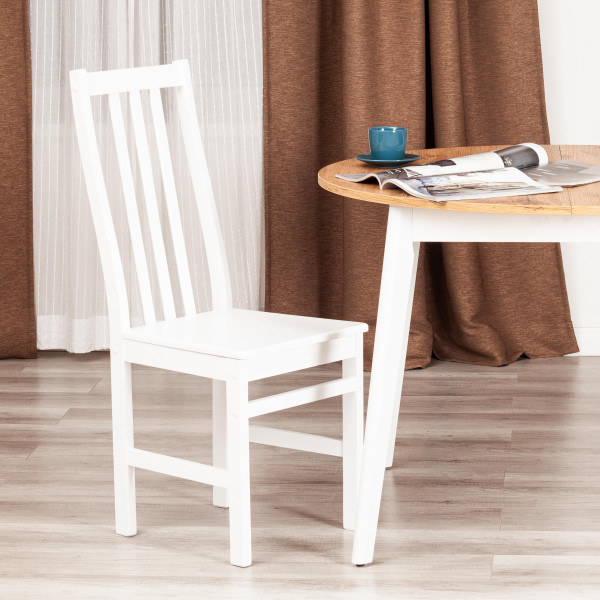 Стул жесткое сиденье SWEDEN  Многослойная фанера, МДФ, 100*41*40, white, разобранный фото № 10