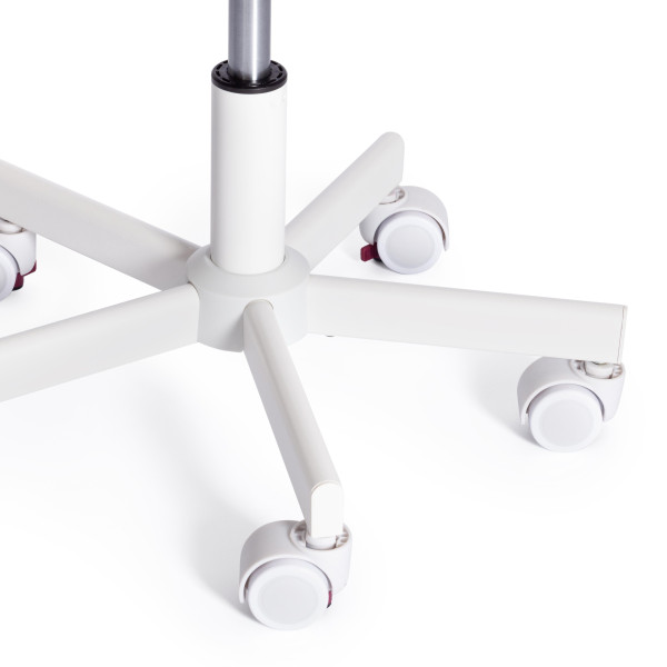 Набор серых роликов ПУ с отключ. блокировкой, 6 штук, D11 полиуретан фото № 4