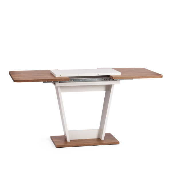 Стол обеденный FOX раздвижной ЛДСП, 68.6x110-145x75 см, Дуб Канзас/Пепел фото № 6