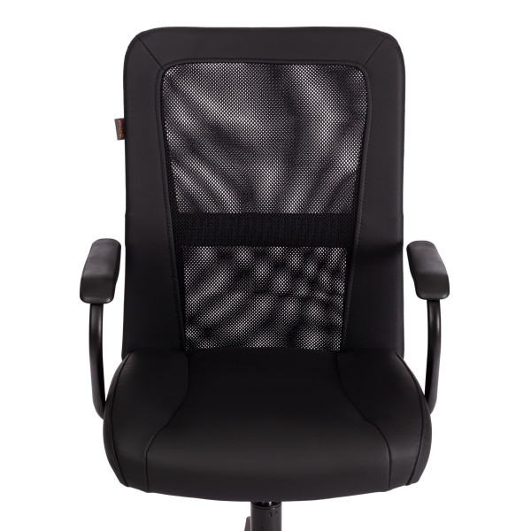 Кресло STAFF кож/зам/ткань, черный, 36-6/W-11 фото № 6