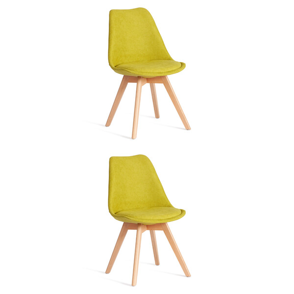 Стул Tulip Soft/Тулип Софт (мод. 053V) дерево/пластик/ткань, 49,5х54,5х84см, светло-зеленый LY1701-8 фото № 11