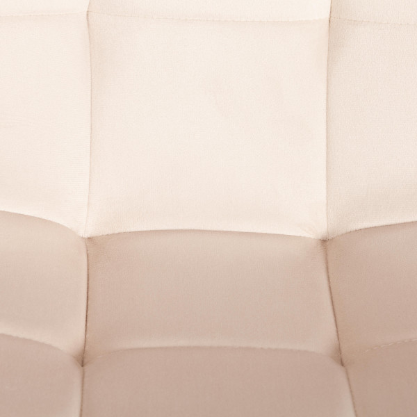 Стул CHILLY (mod. 7094-1) вельвет/металл, 44,5х52,5х86 см, beige (бежевый) HLR2 / натуральный фото № 7