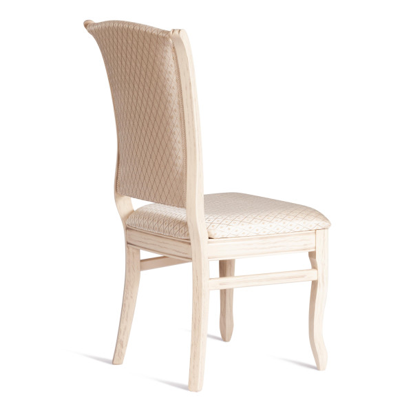 Стул VERSAL мягкое сидение бук, 51х48х106 см, бежевый патина, жаккард бежевый фото № 3