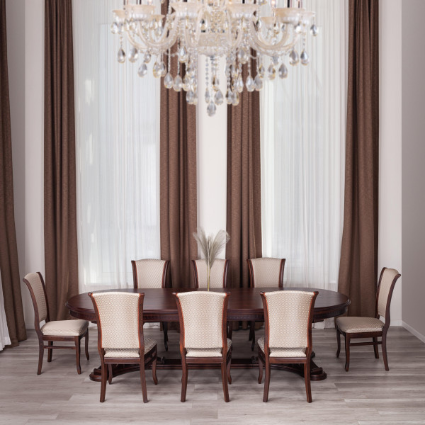 Стул VERSAL мягкое сидение бук, 51х48х106 см, Tobacco, жаккард коричневый фото № 10