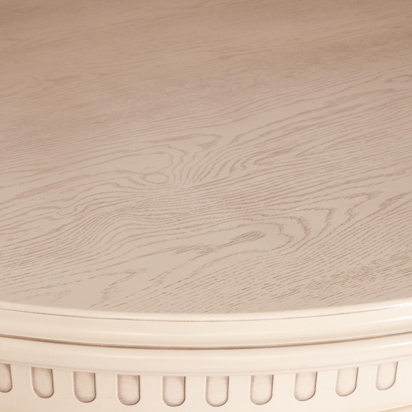 Стол VERSAL овальный бук, мдф, 300 (350/400) х 110 х 78 см, бежевый патина фото № 10