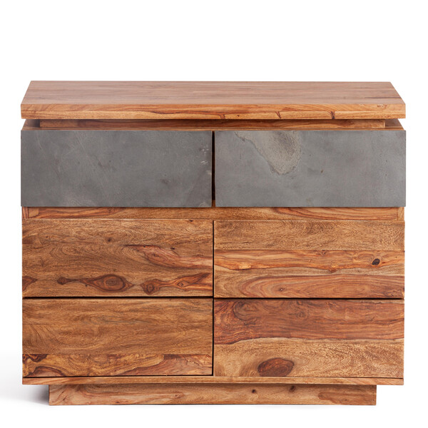 Комод Secret De Maison ROSEWOOD ( mod. 9806 ) палисандр, 90*40*72 см, Natural tinted (натуральный тонированный) фото № 4