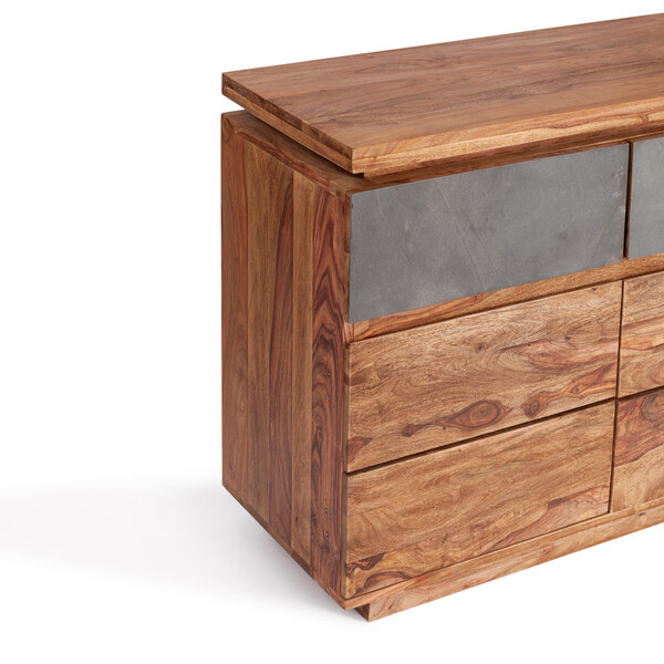 Комод Secret De Maison ROSEWOOD ( mod. 9806 ) палисандр, 90*40*72 см, Natural tinted (натуральный тонированный) фото № 6