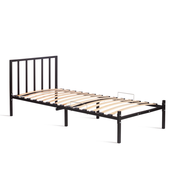 Кровать Bruno металл, 90*200 см, черный фото № 2