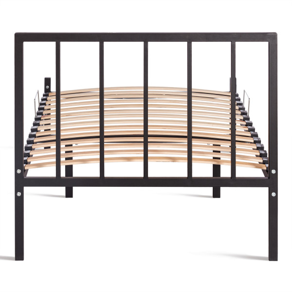 Кровать Bruno металл, 90*200 см, черный фото № 4