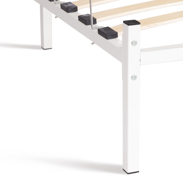 Кровать Marco металл, 160х200см, белый фото № 9