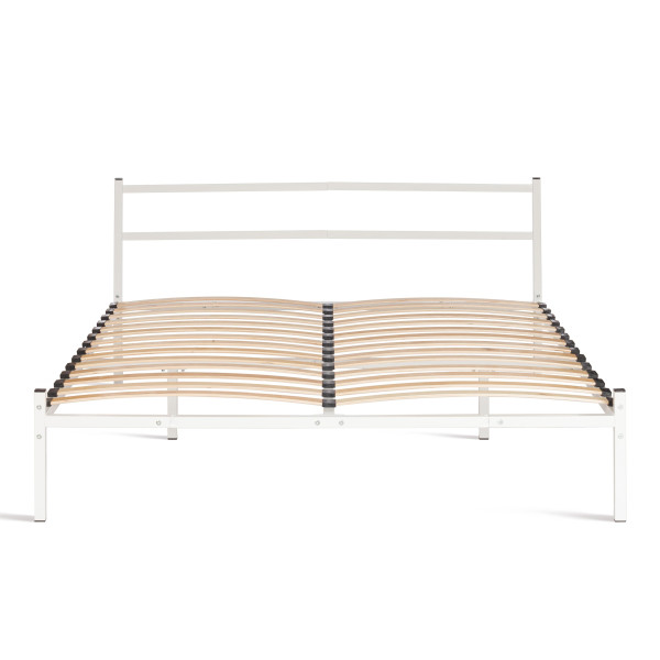 Кровать Marco металл, 160х200см, белый фото № 4