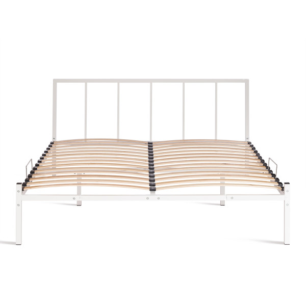 Кровать Bruno металл, 160*200 см, белый фото № 5
