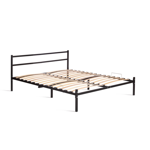 Кровать Marco металл, 160*200 см, черный фото № 2