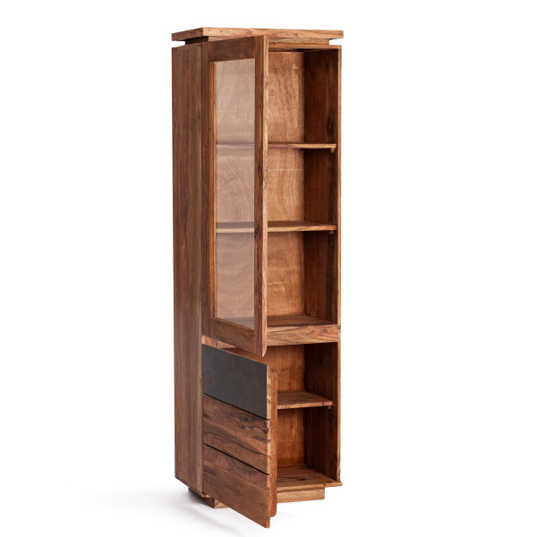 Витрина Secret De Maison ROSEWOOD ( mod. GK9801-192 ) палисандр/стекло, 60*40*192 см, Natural tinted (натуральный тонированный) фото № 2