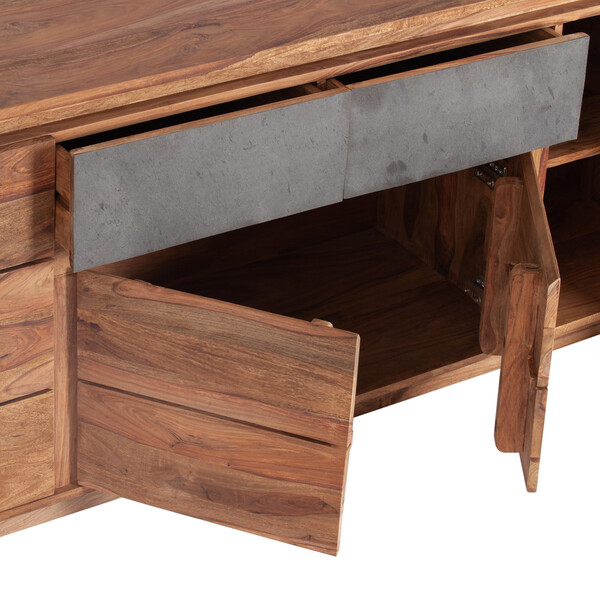 Комод Secret De Maison ROSEWOOD ( mod. 9802 ) палисандр, 175*45*72 см, Natural tinted (натуральный тонированный) фото № 7