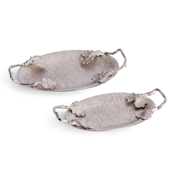 Поднос Secret De Maison MAPLE3 ( mod. 9587 ) алюминиевый сплав, 42x24x6,5 см, никель/nickel фото № 7