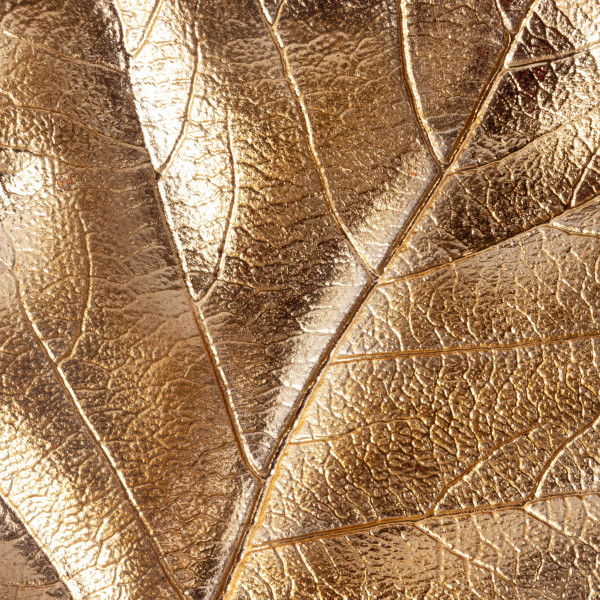 Декор Secret De Maison LEAF2 ( mod. 9736 ) алюминиевый сплав, 14x14x25 см, золотой, черный/gold, black powder coated фото № 5